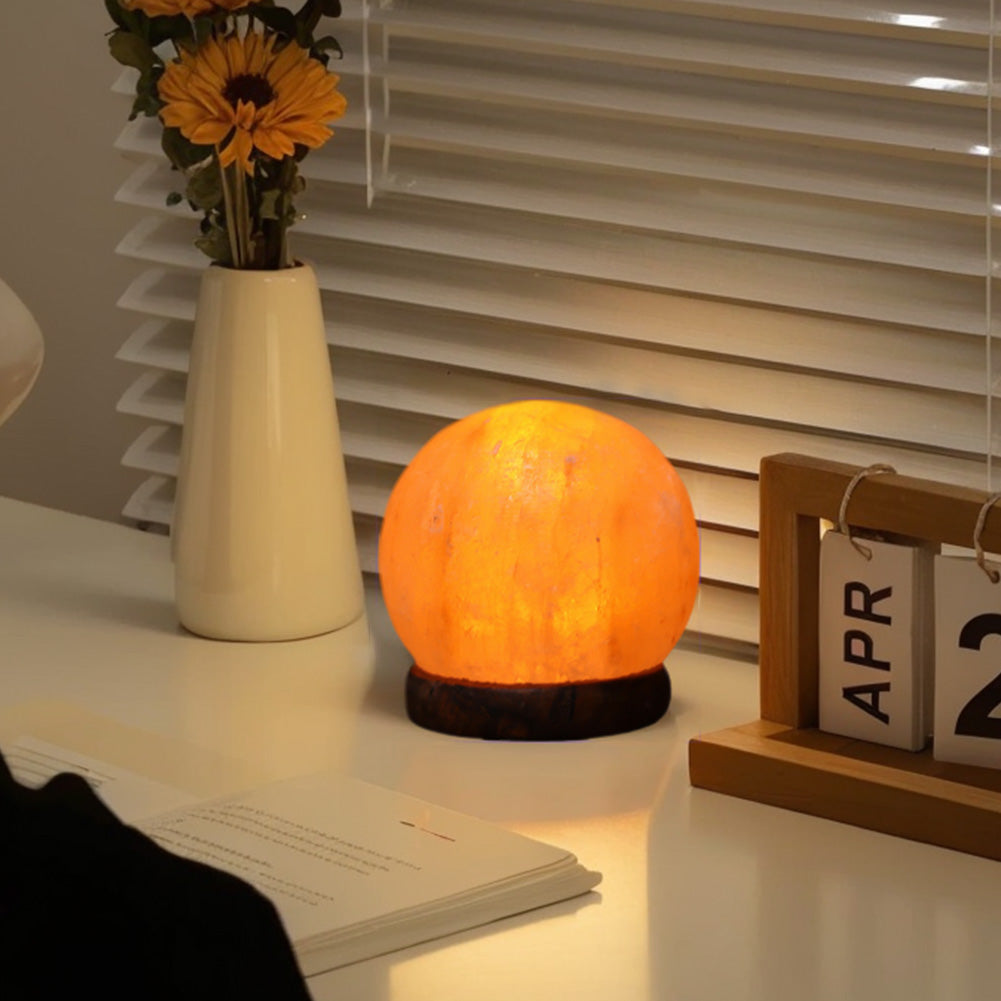 🔮 Bull Shape Himalayan Pink Salt Lamp – Unique Glow & Natural Air Purifier ✨