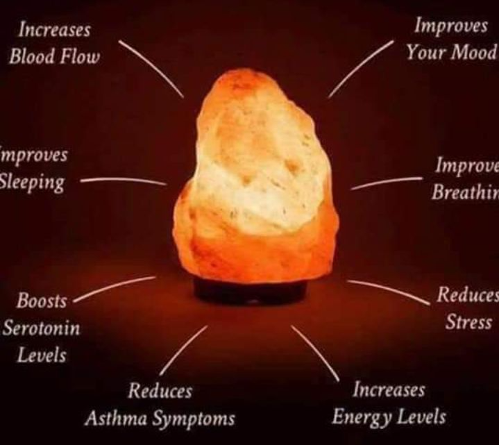 ❤️Natural Himalayan Pink Salt Lamp – Natural Glow & Healing Energy or Love Vibe