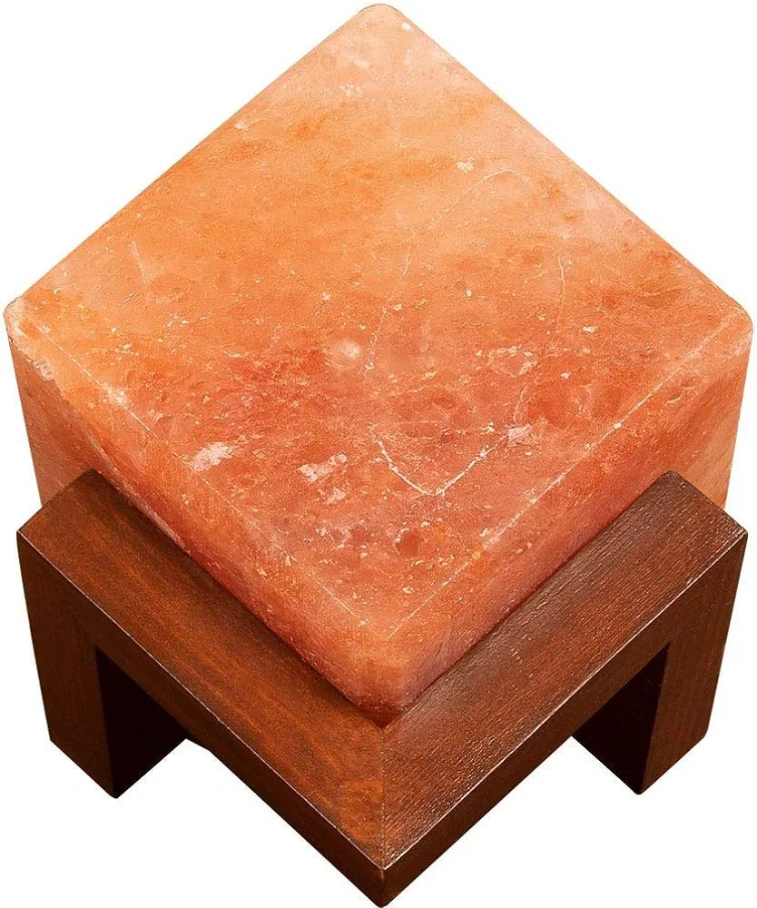 Zigzag Shape Himalayan Salt Lamp.