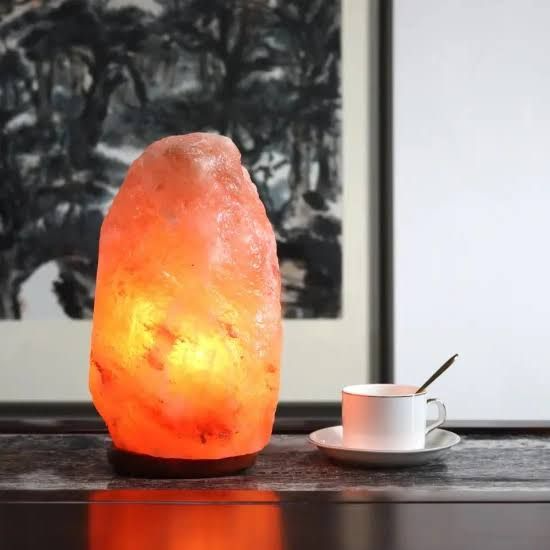 ❤️Natural Himalayan Pink Salt Lamp – Natural Glow & Healing Energy or Love Vibe