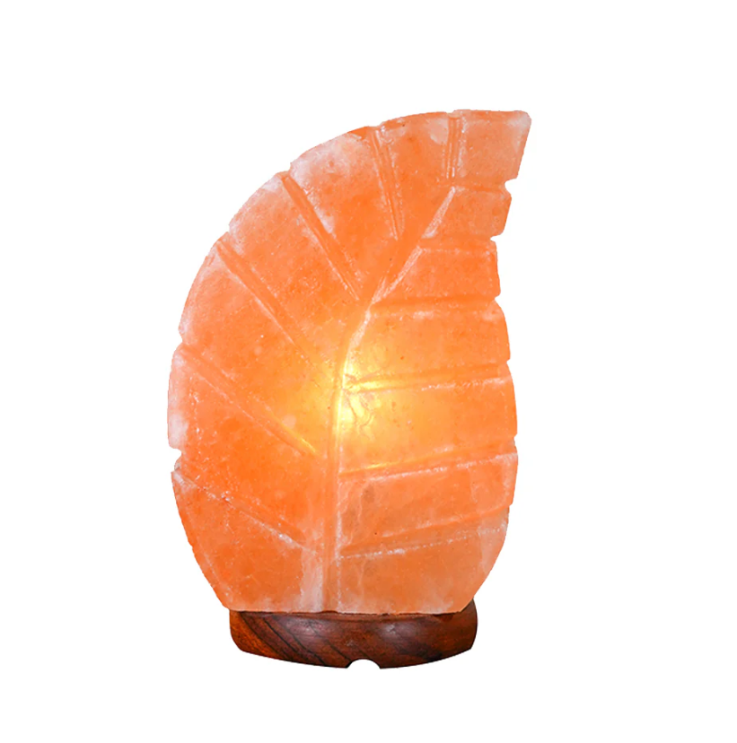 Leave Shape Himalayan Pink Salt Lamp