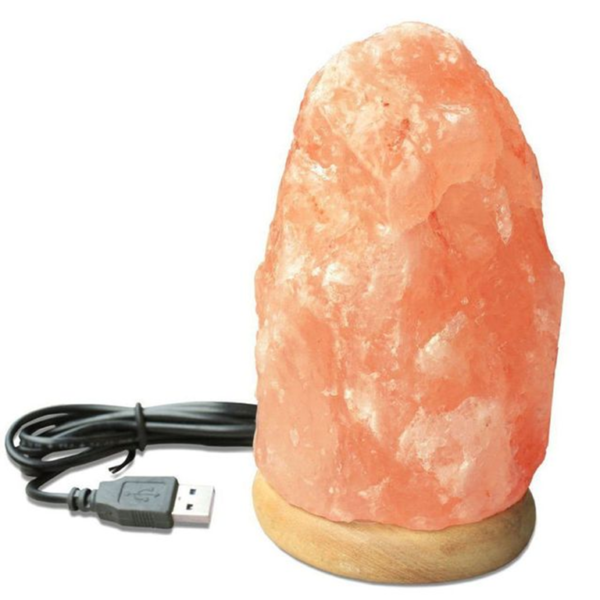 ❤️Natural Himalayan Pink Salt Lamp – Natural Glow & Healing Energy or Love Vibe